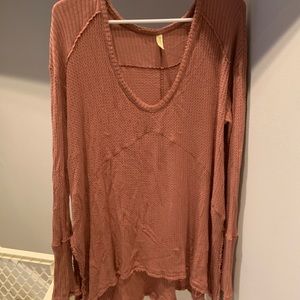 Free people long top.